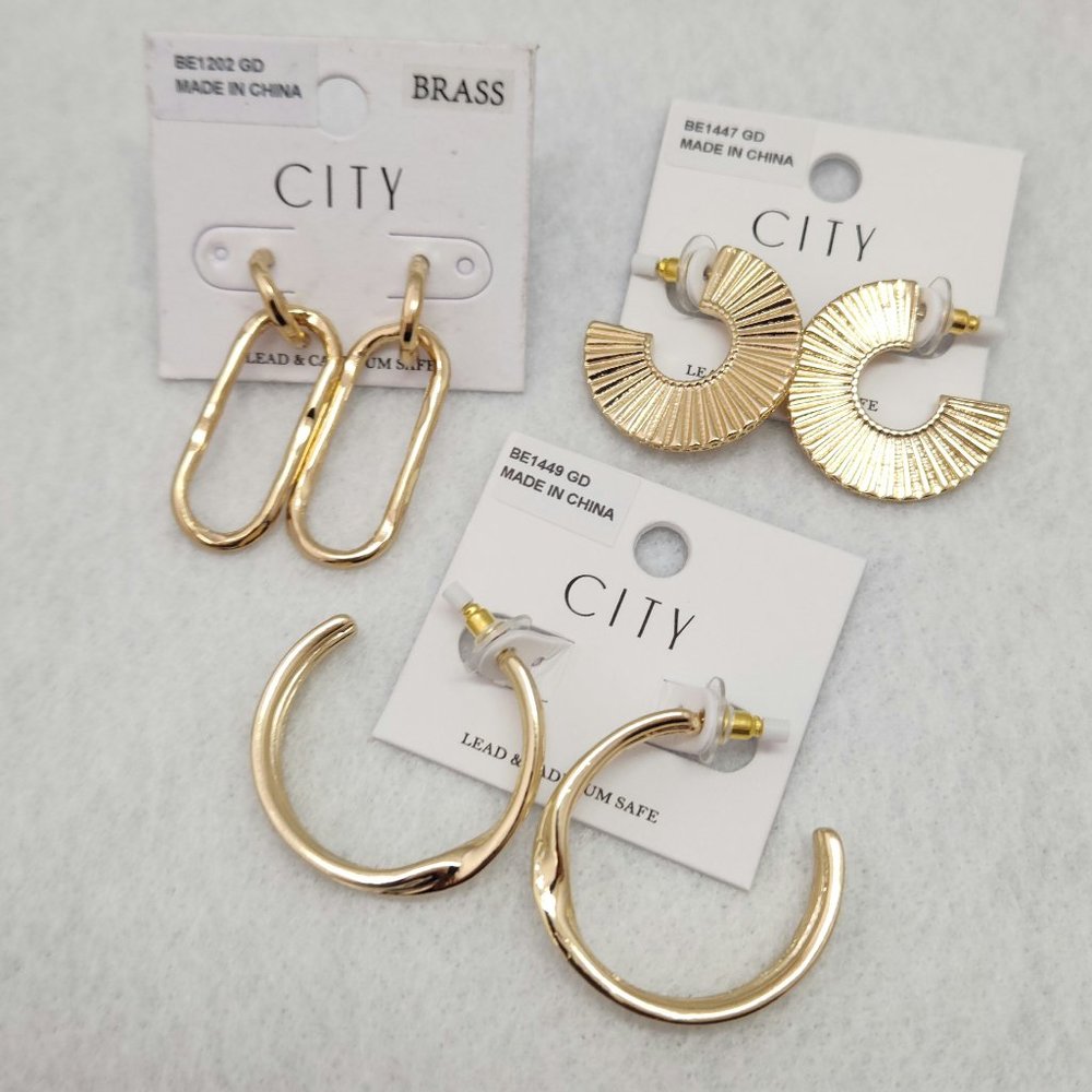 City Earrings #197